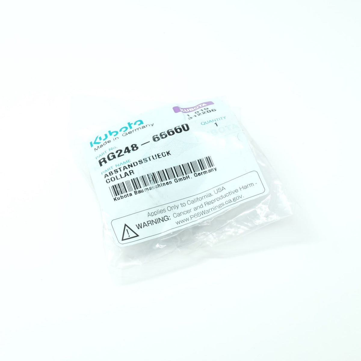 Kubota ABSTANDSSTUECK