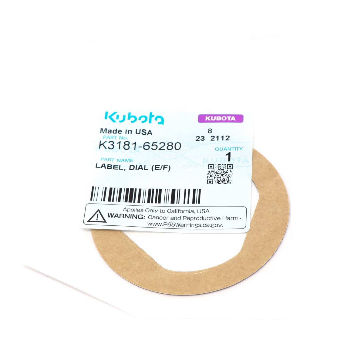 Kubota AUFKLEBER