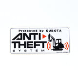 Kubota AUFKLEBER