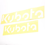 Kubota AUFKLEBER