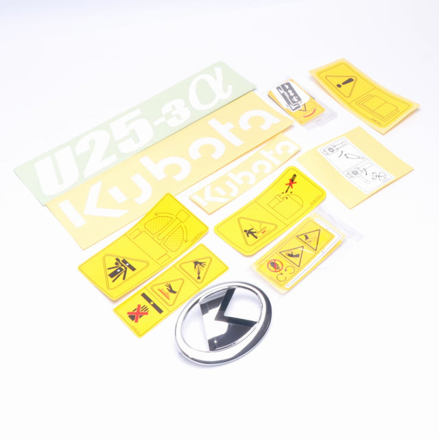 Kubota AUFKLEBERSATZ
