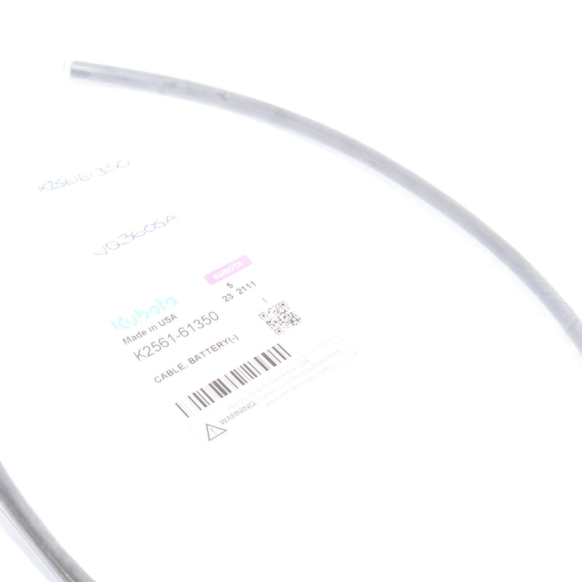 Kubota BATTERIEKABEL
