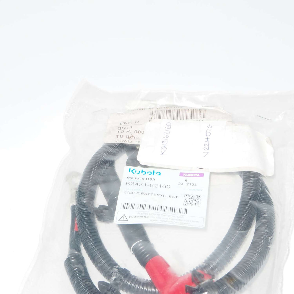 Kubota BATTERIEKABEL