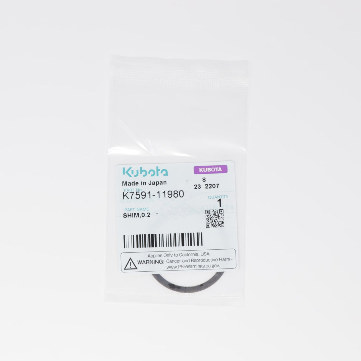 Kubota BEILAGE