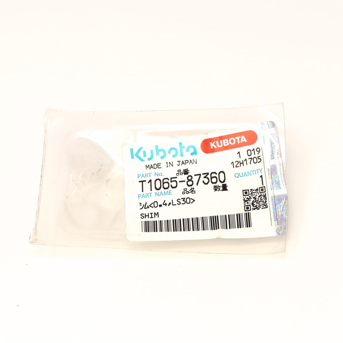 Kubota BEILAGE