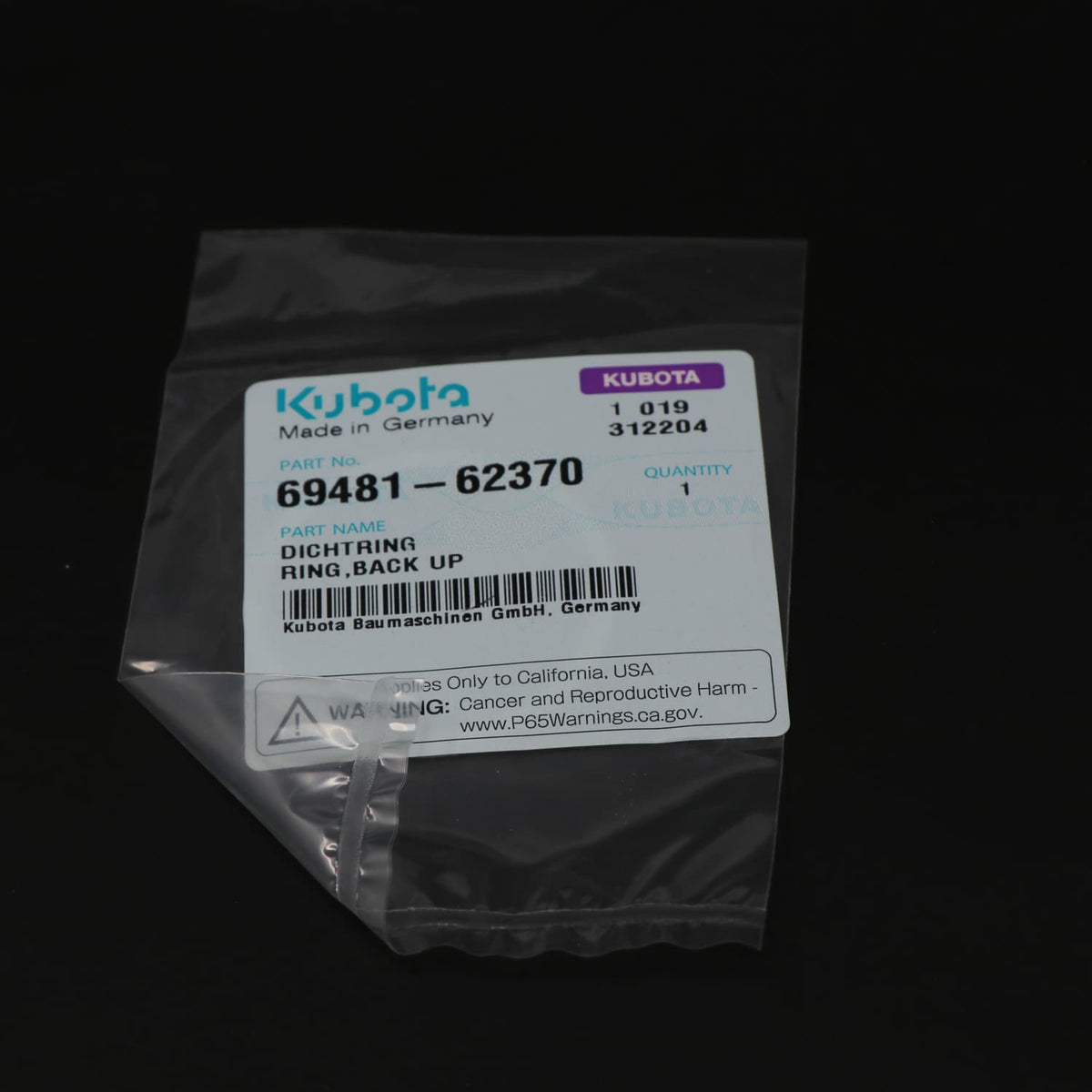 Kubota DICHTRING