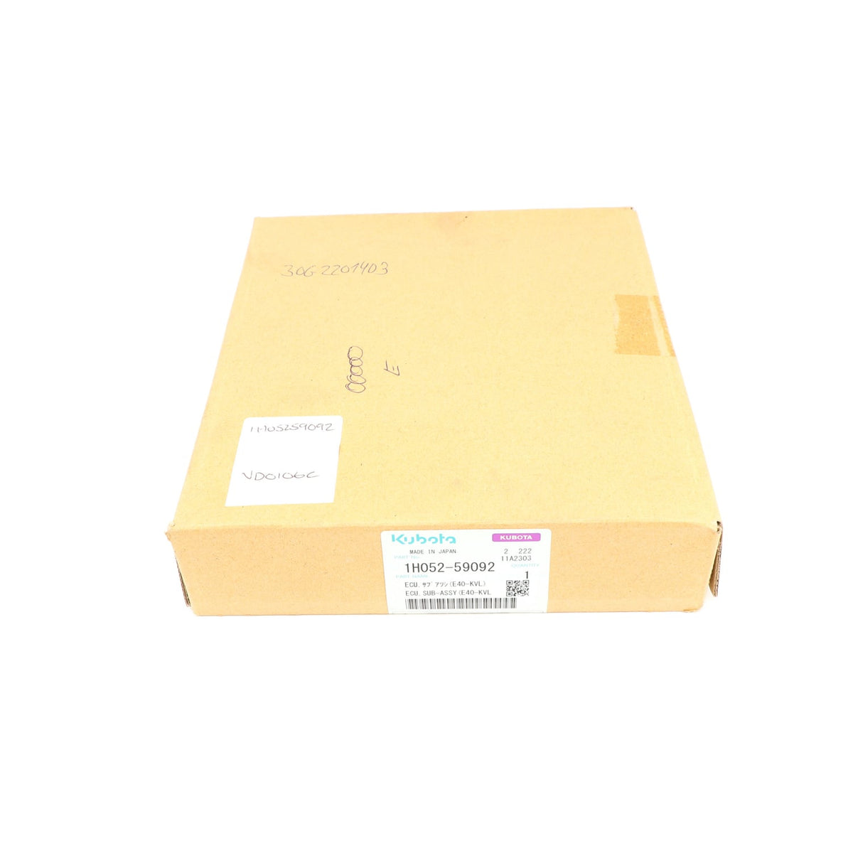 Kubota ECU-To be programmed (E40KVL)