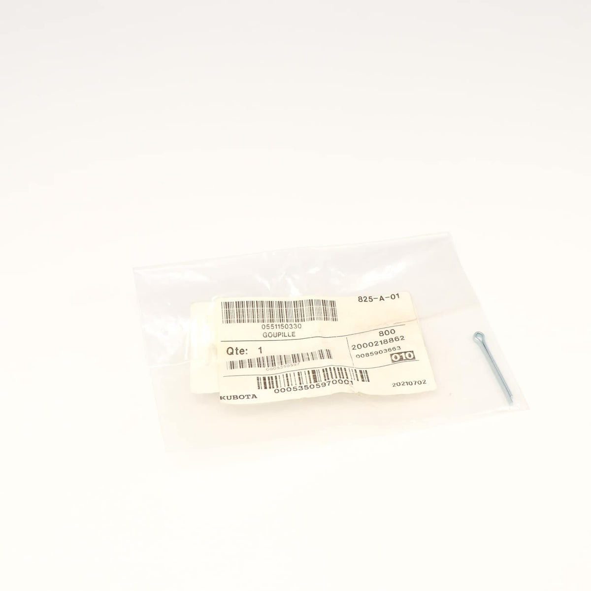 Kubota FEDERSTECKER