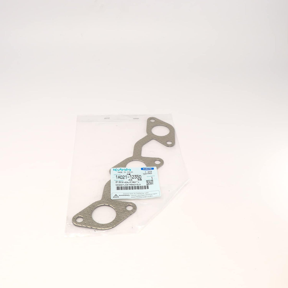 Kubota GASKET,EX-MANIFOLD