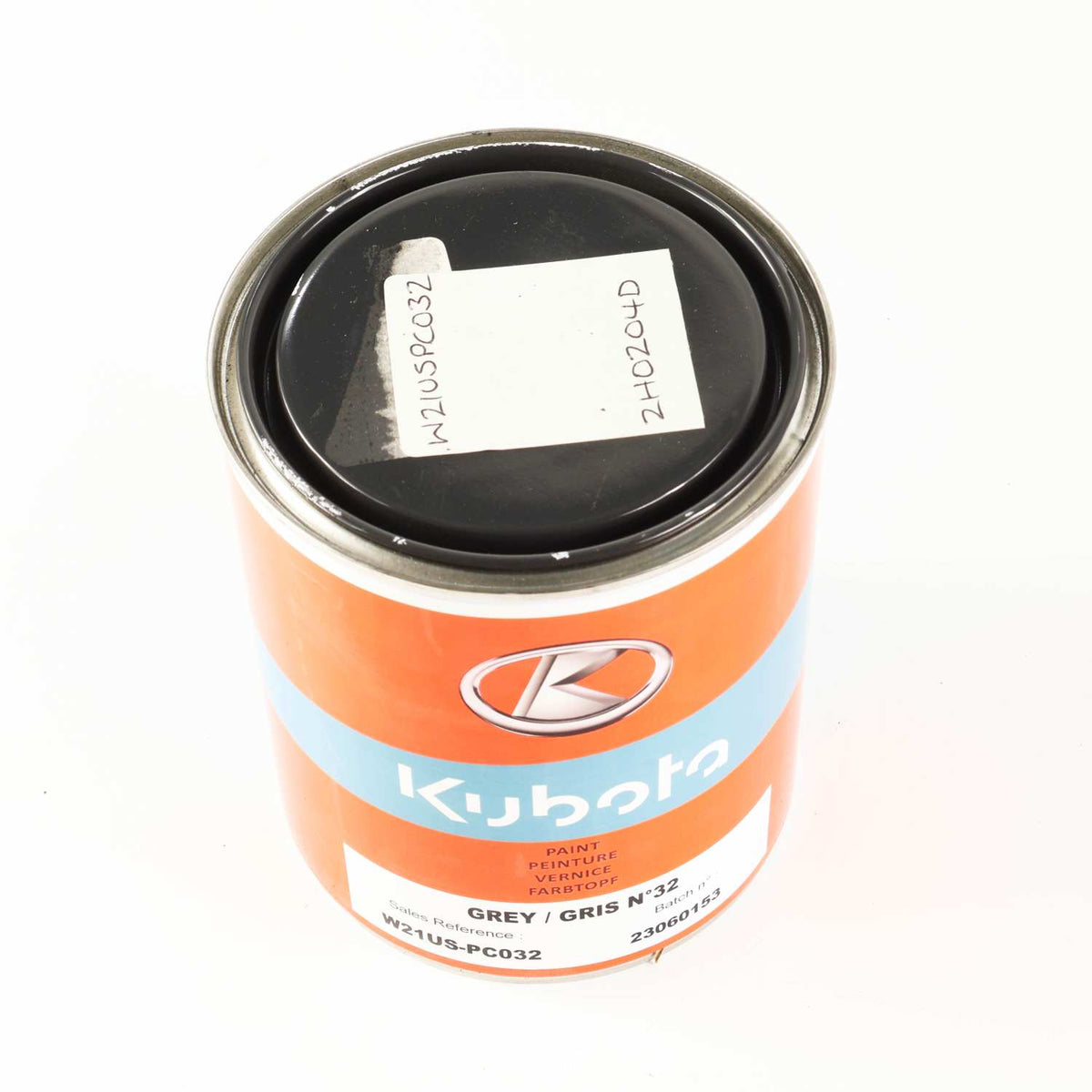 Kubota GRAU N°32, Farbtopf 1Kg