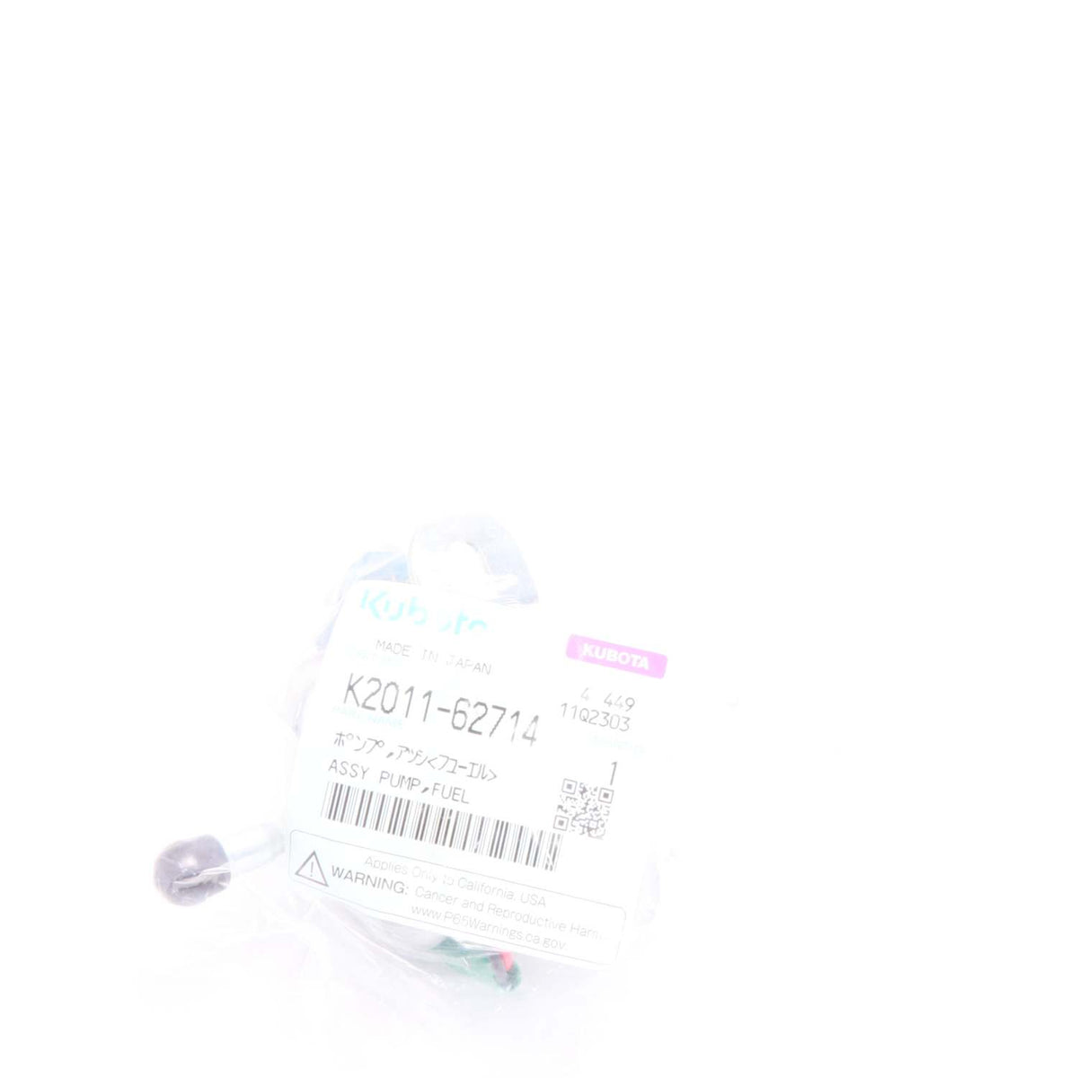 Kubota GRP. KRAFTSTOFFPUMPE