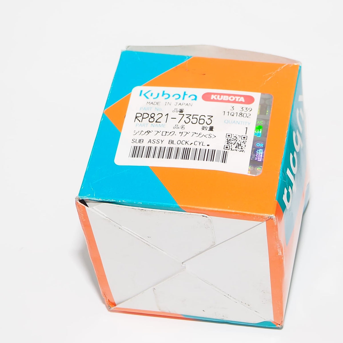 Kubota GRP. ZYLINDERBLOCK