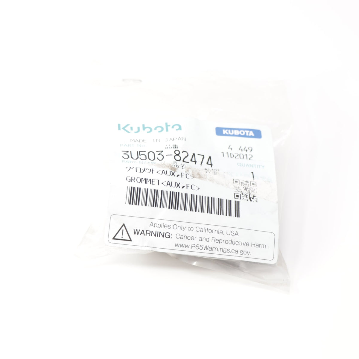 Kubota GUMMIDICHTUNG
