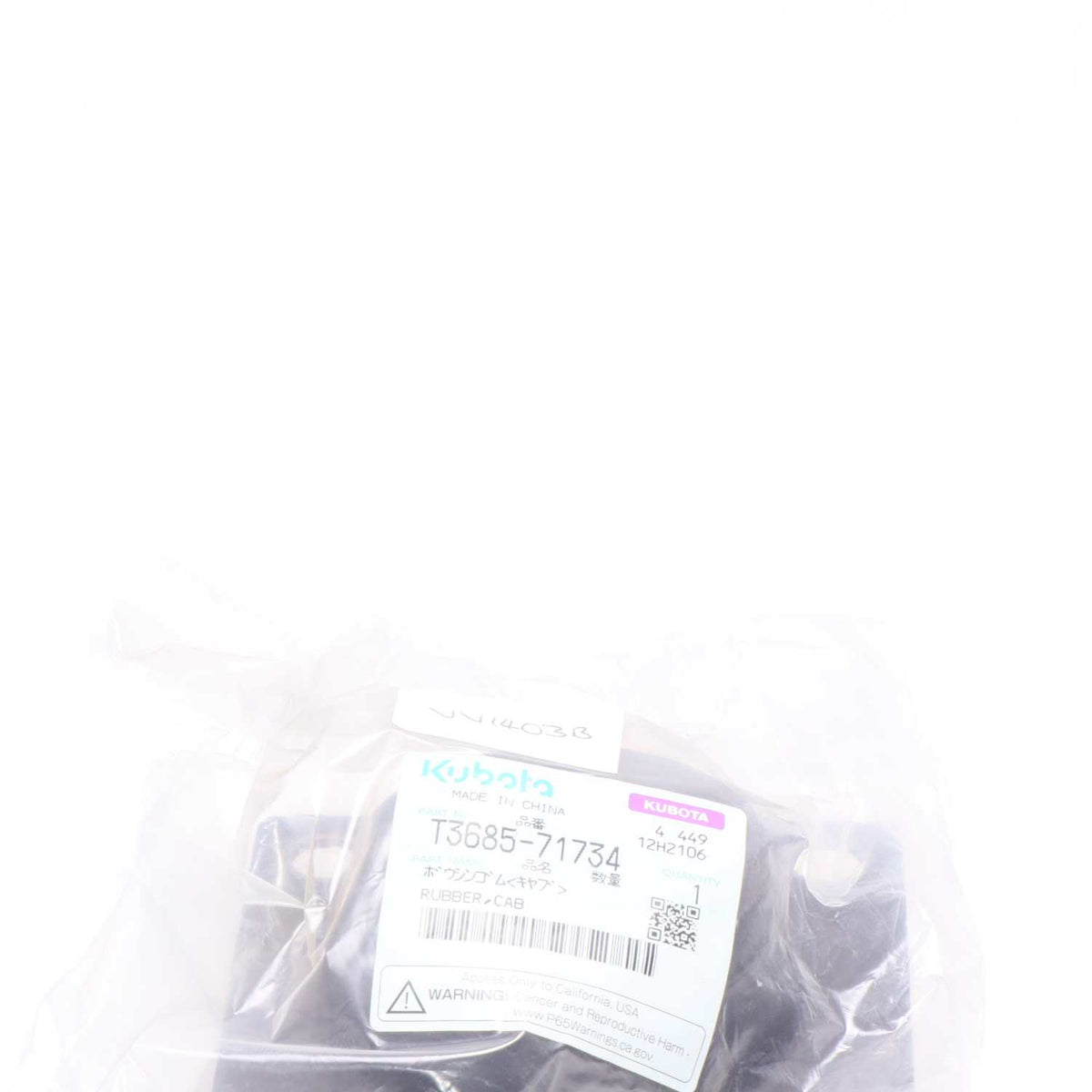 Kubota GUMMIKAPPE
