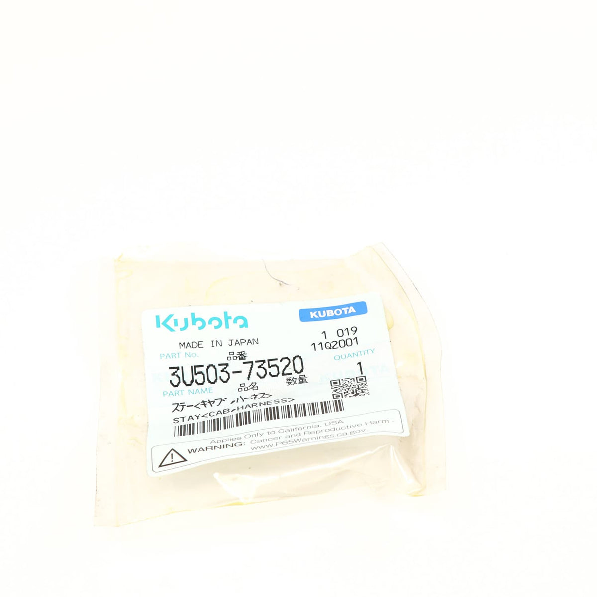 Kubota HALTERUNG