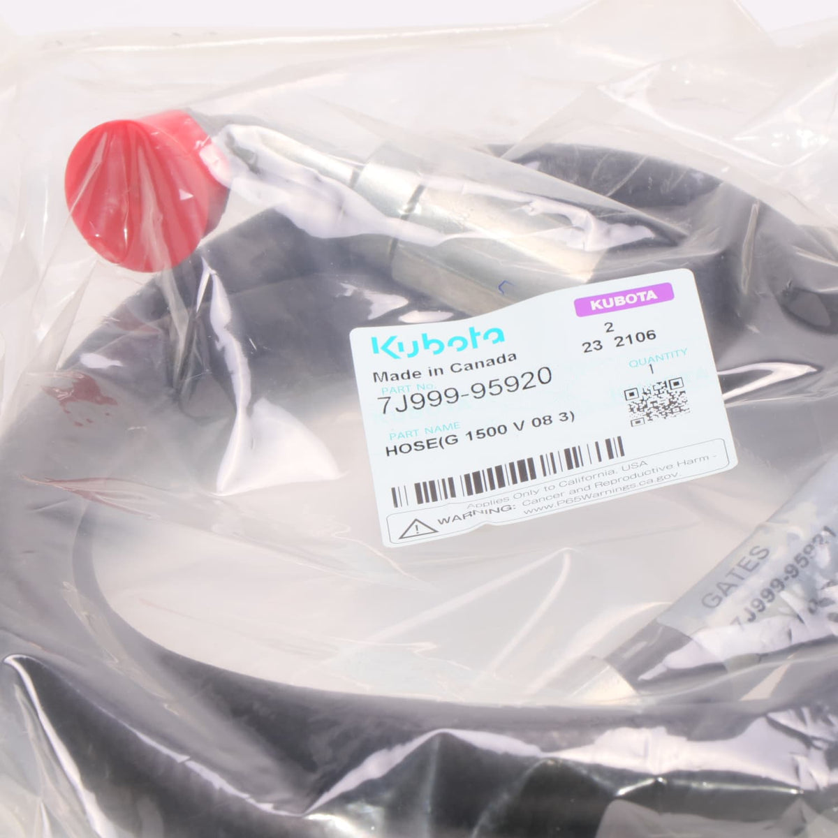 Kubota HOSE (G 1500 V 08 3)