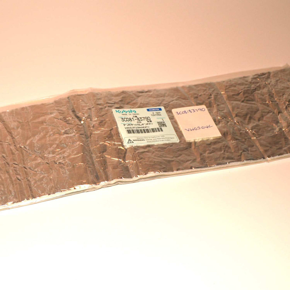 Kubota ISOLIERSTUECK