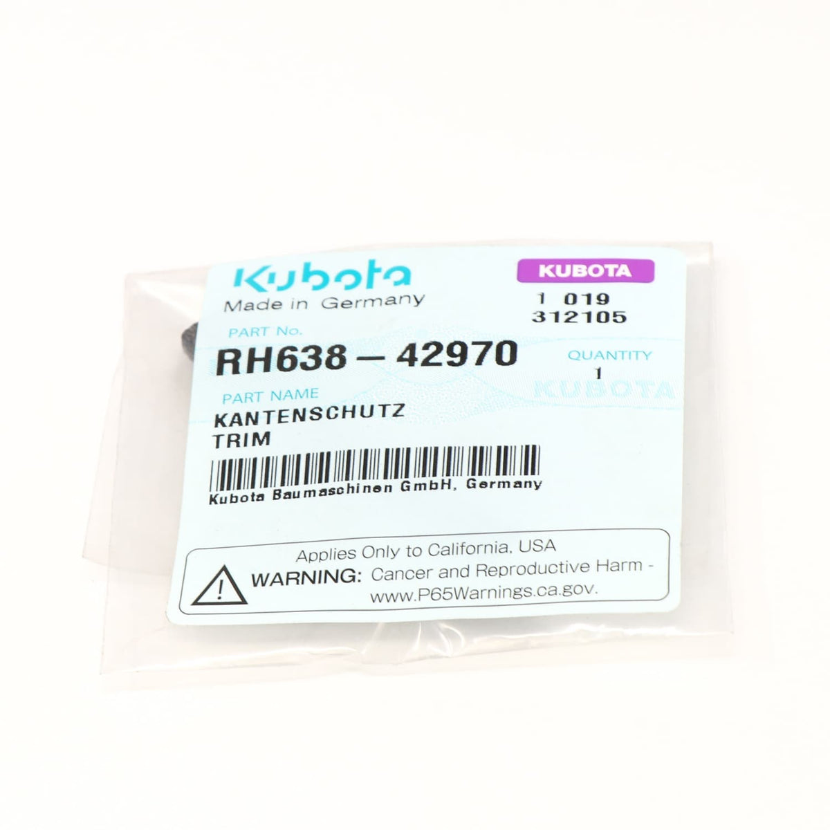 Kubota KANTENSCHUTZ