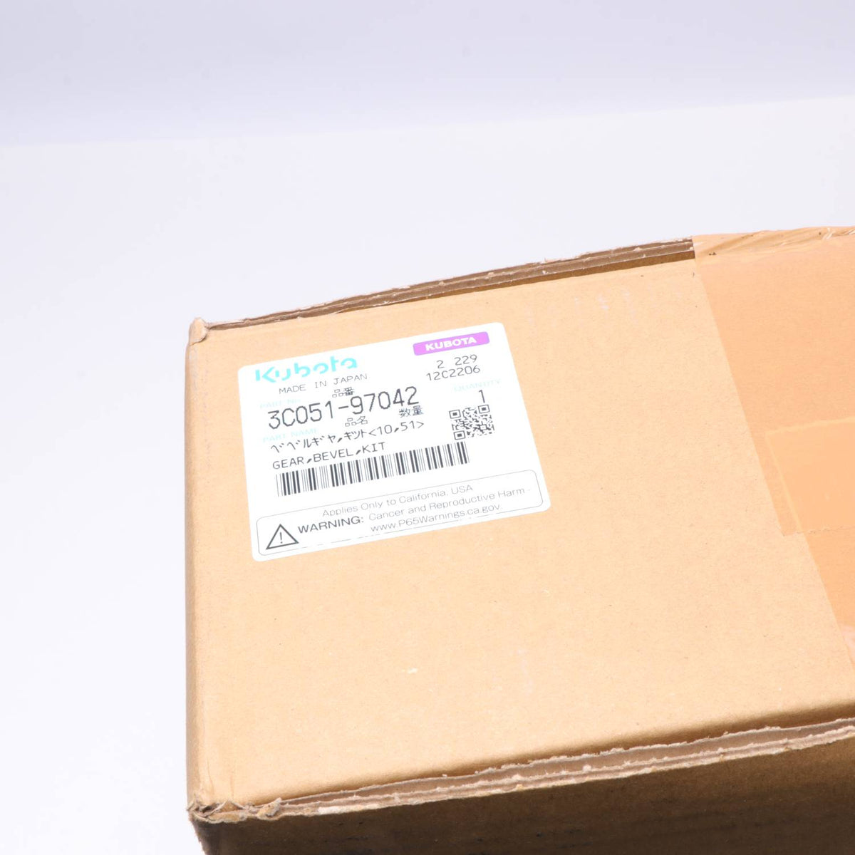 Kubota KEGELRADGETRIEBE KIT