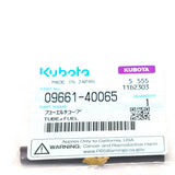 Kubota KRAFTSTOFFSCHLAUCH