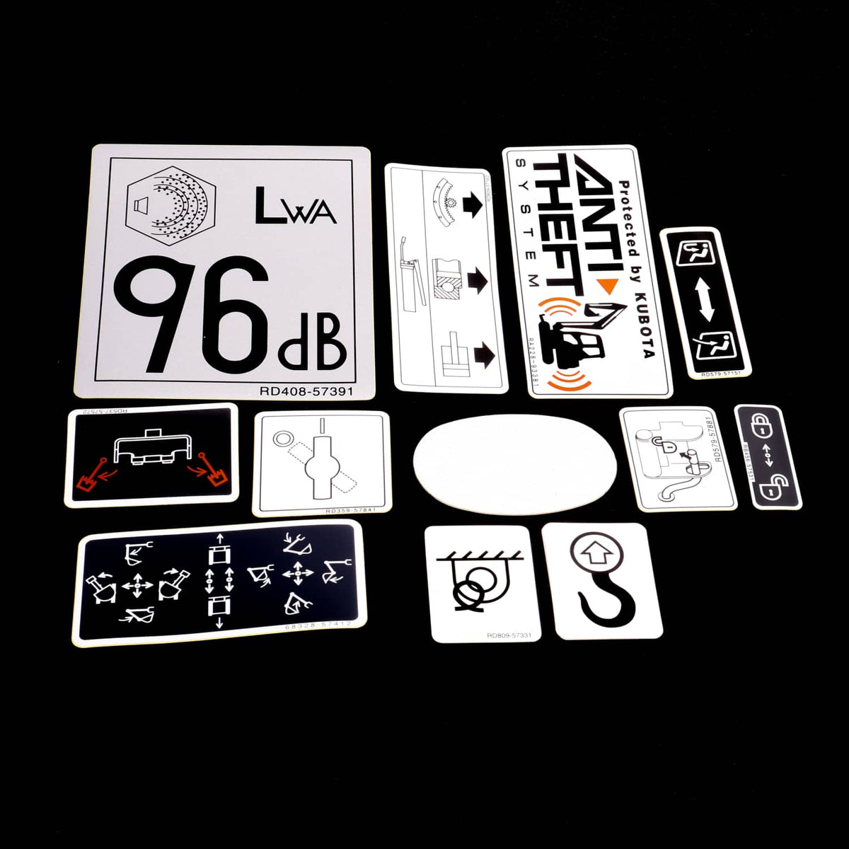 Kubota LABEL,KIT