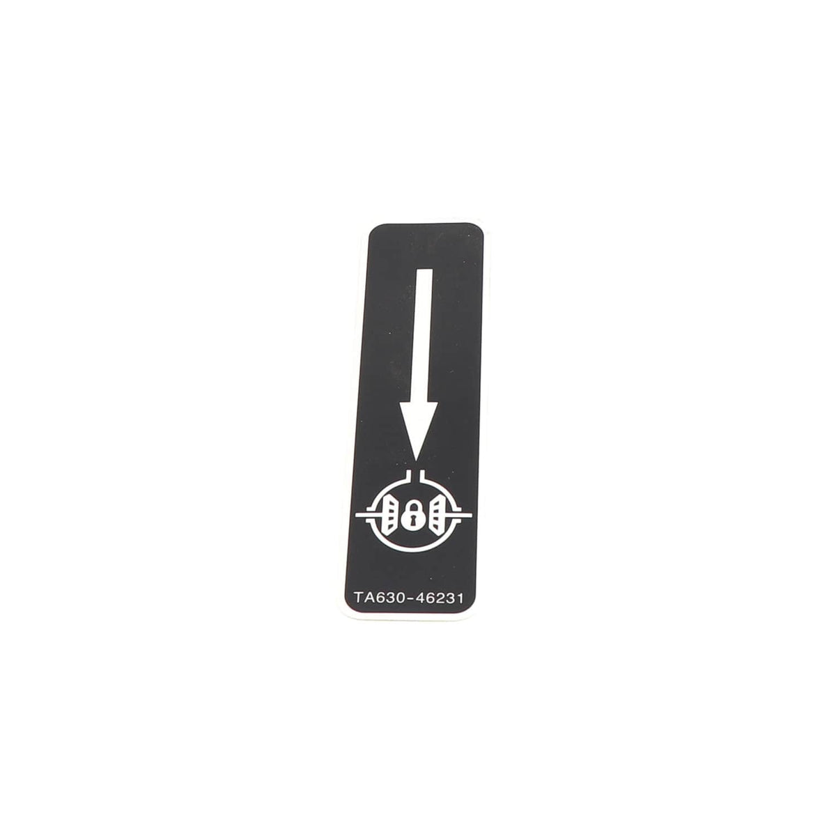 Kubota MARKING(DIFF.LOCK)