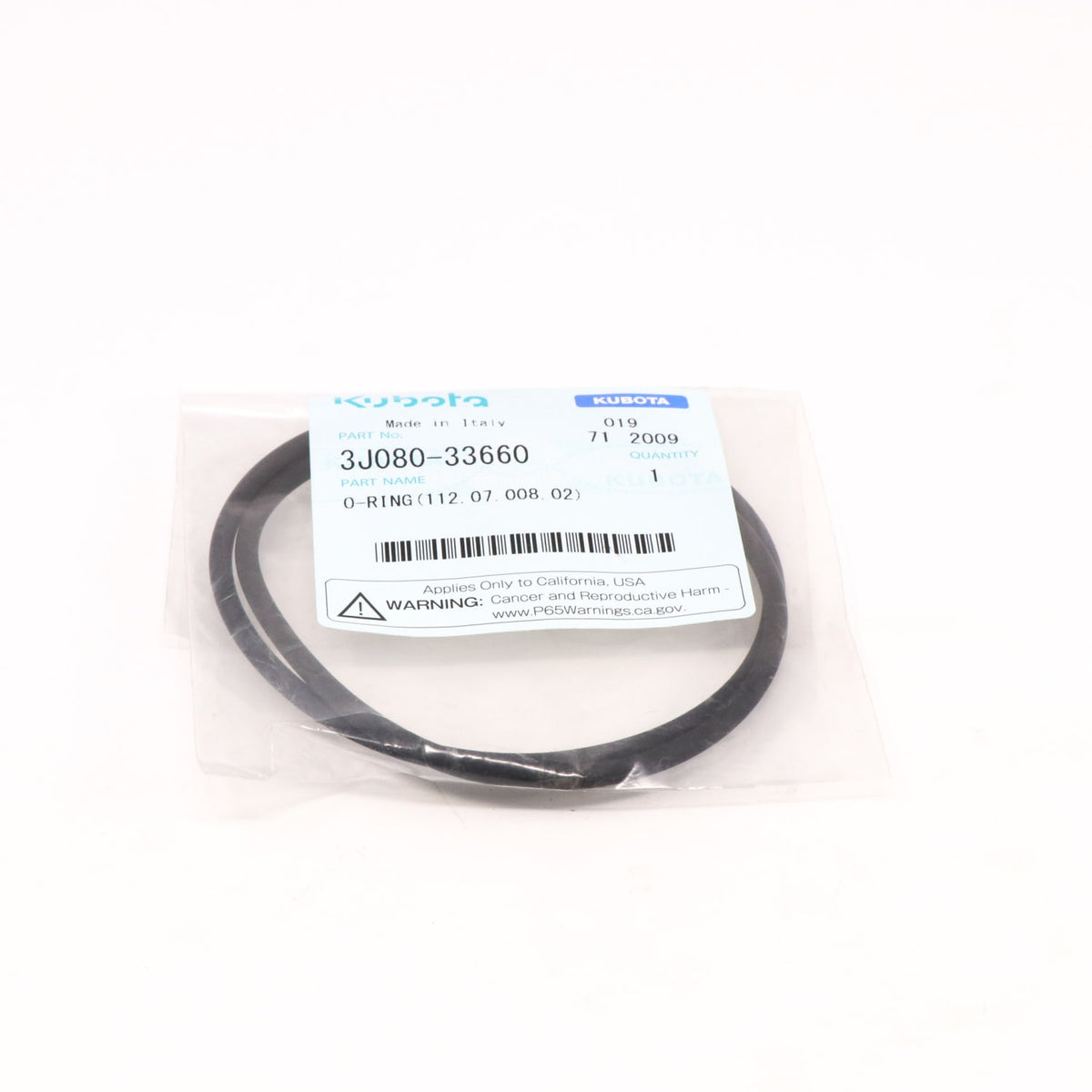 Kubota O-RING