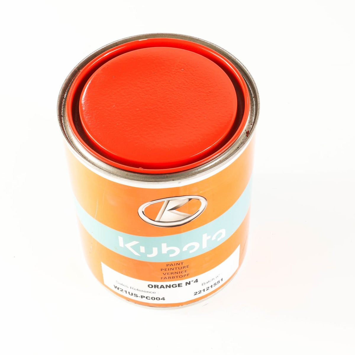Kubota Orange N°4, 1 kg can