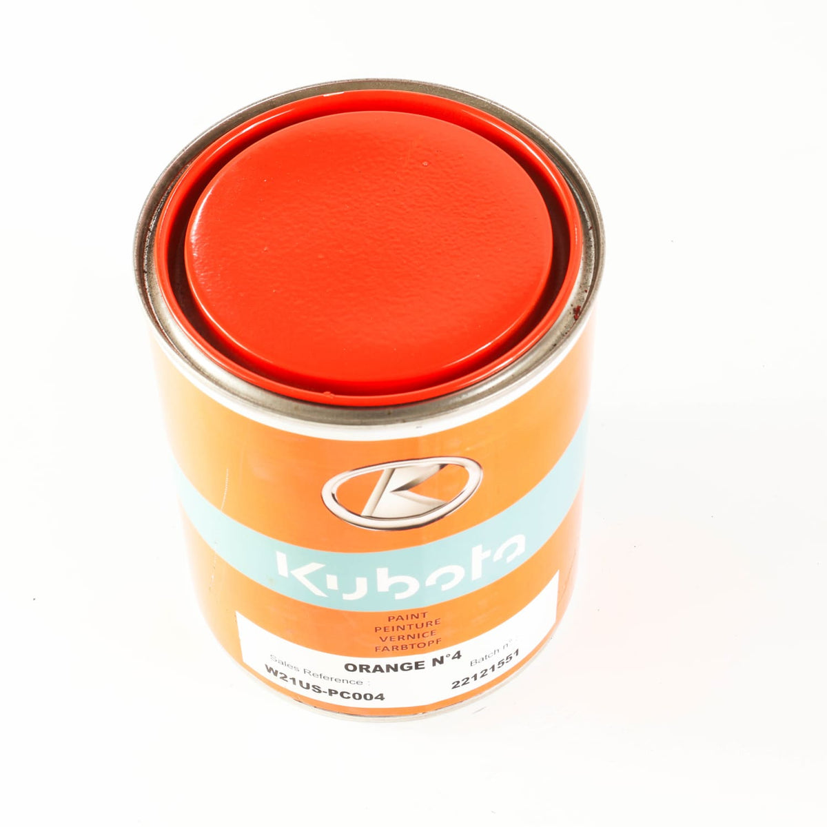 Kubota Orange N°4, 1 kg can