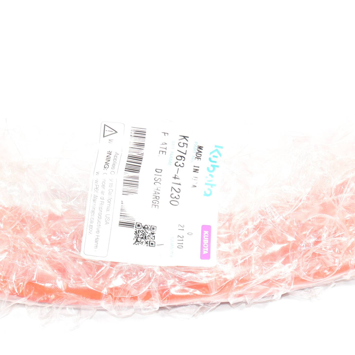 Kubota PLATTE AUSWURFBLECH