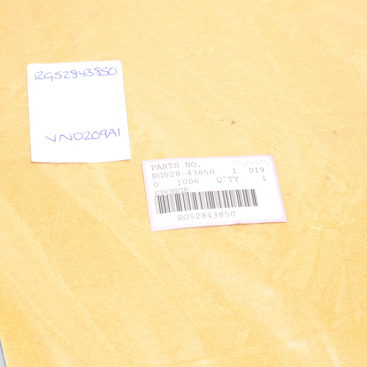 Kubota SCHAUMSTOFF