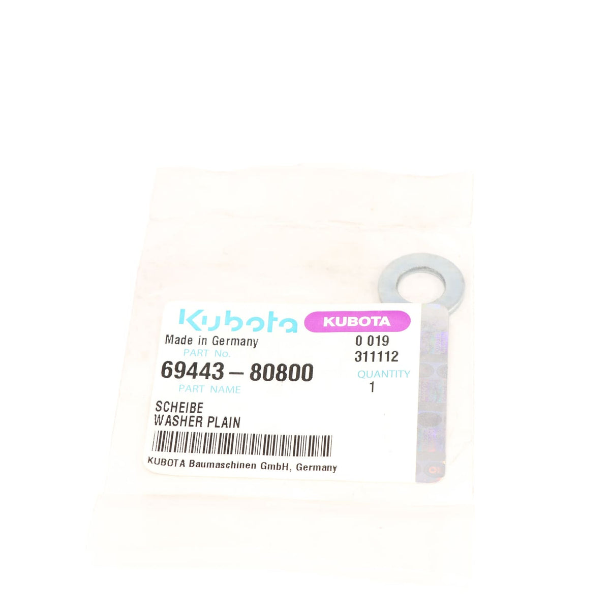 Kubota SCHEIBE