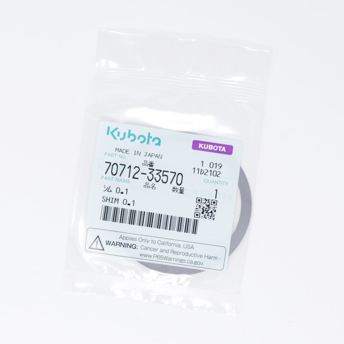 Kubota SCHEIBE