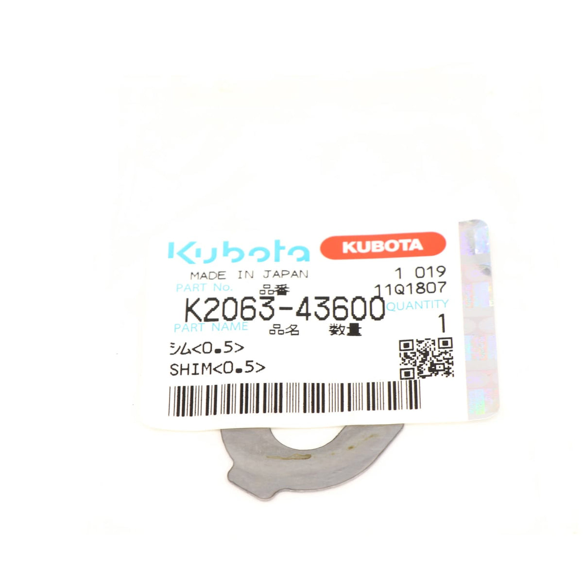 Kubota SCHEIBE