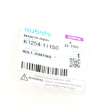 Kubota SCHRAUBE