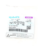 Kubota STAUBDICHTUNG