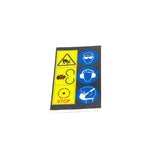Kubota STICKER FAN SAFETY