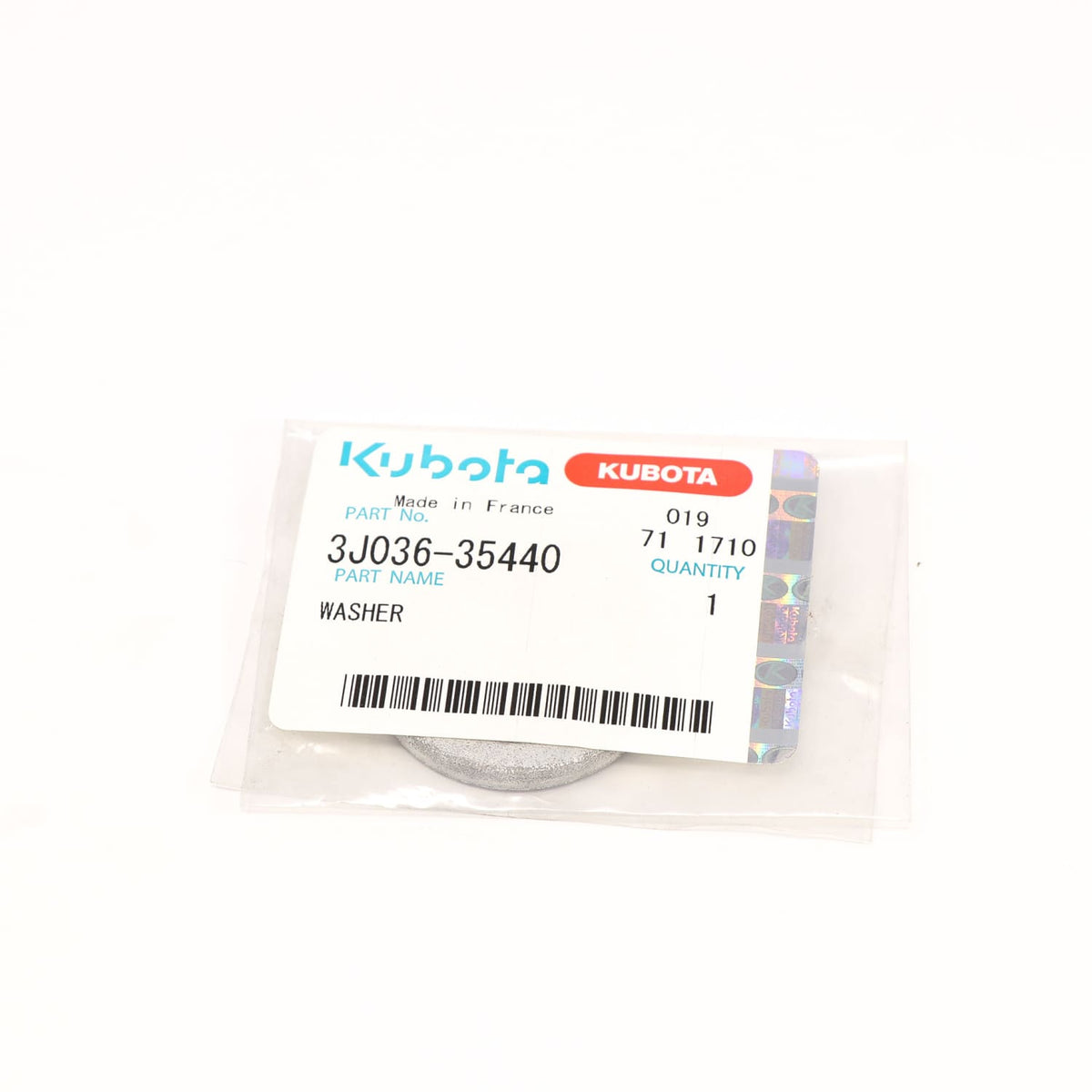 Kubota UNTERLEGSCHEIBE