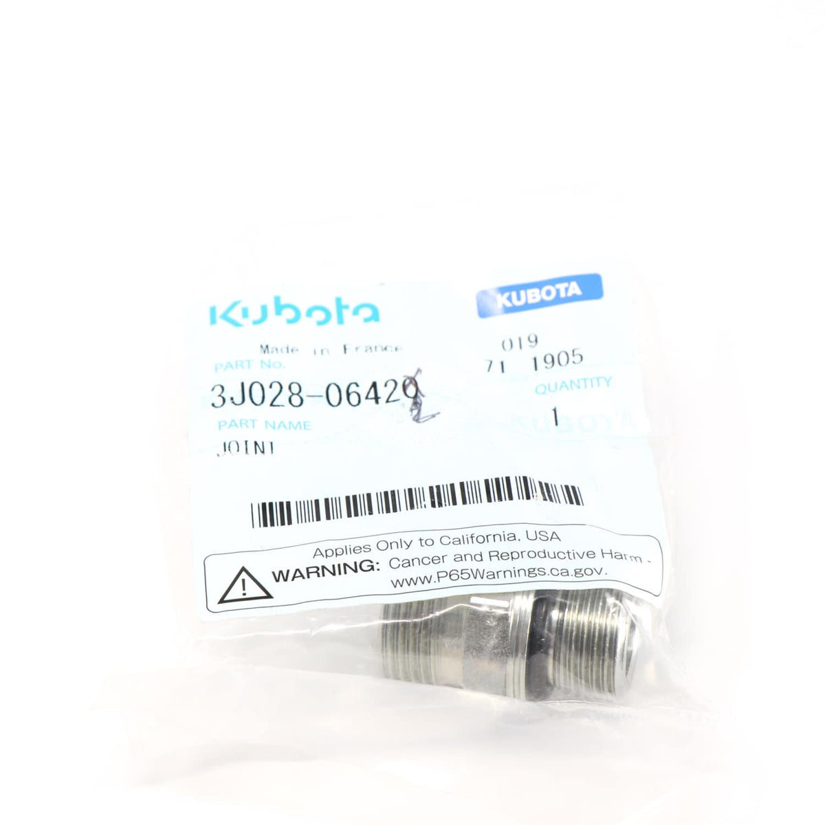 Kubota VERBINDUNGSSTUECK