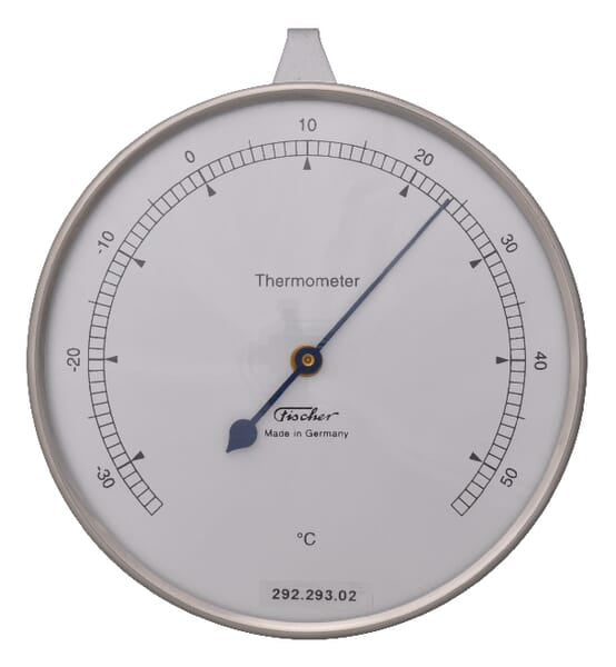 Thermomtr Ø100 -30+60C Chrom