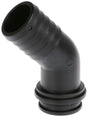 Schlauchanschluss 45° 40 mm für 1 1/2" Flügelmutter