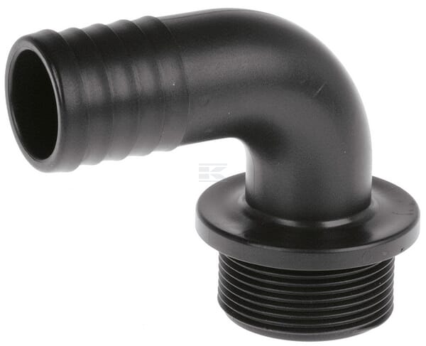 Schlauchanschluss 90° 20 mm x 3" AG