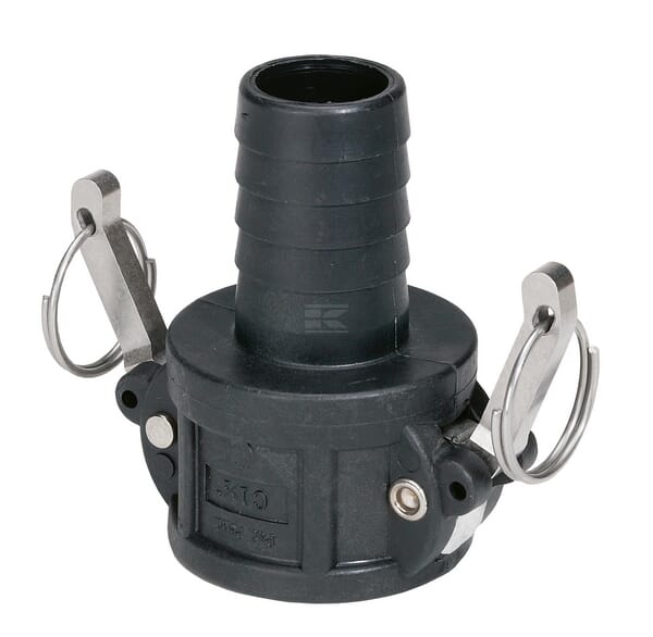 Camlock Typ C 1-1/4" Schlauchende Polypropylen