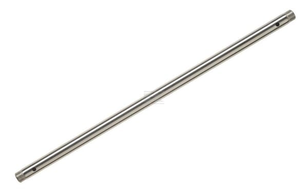 Rohr 1/2" 107 cm 3x Ø7 Löcher, Edelstahl