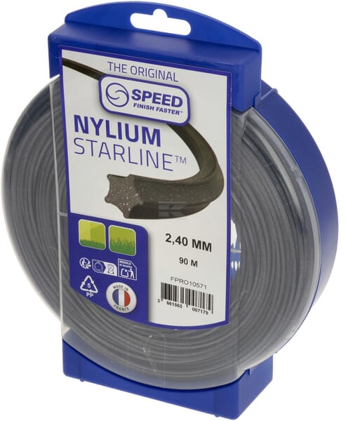 Trimmerfaden Ø  2,4 x 90 m Nylium Starline
