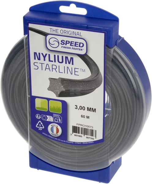 Trimmerfaden Ø  3,0 x 60 m Nylium Starline