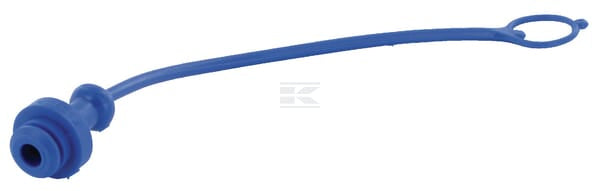 Staubstecker NV-F 1/4"PVC blau