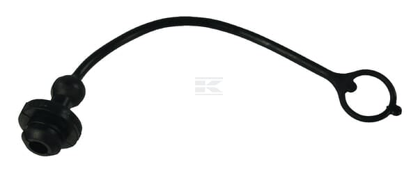 Staubkappe PVC schwarz für 3/8" ANV Buchse