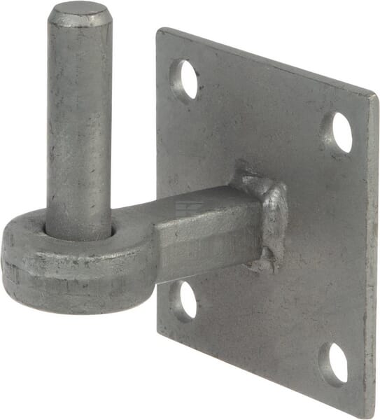 Torhaken 4"platte 3/4"dia pin