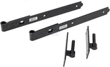 Gerader Haken und Bänder 350 mm 14" Schwarz